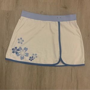 mini athletic skirt